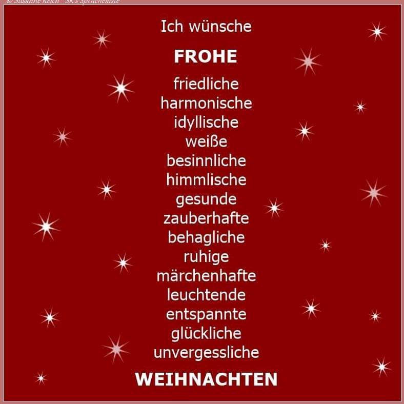 Frohe Weihnachten